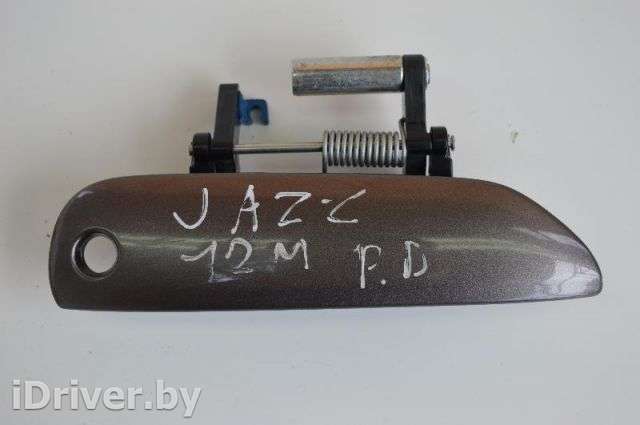 Ручка наружная передняя правая Honda Jazz 3 2012г. art315005 - Фото 1