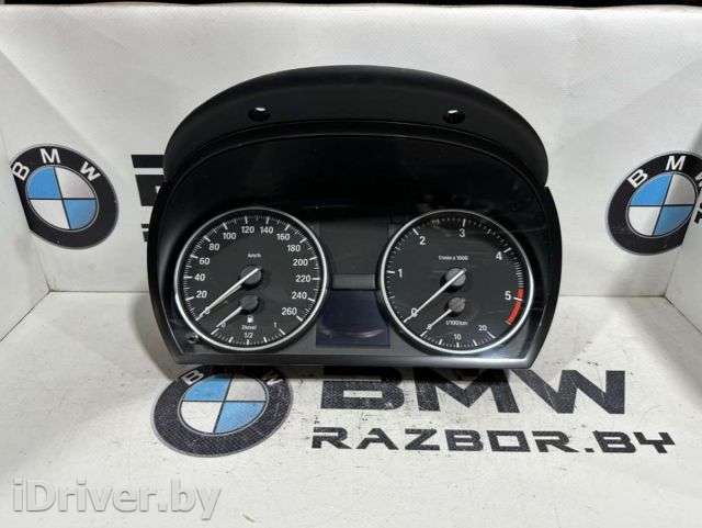 Щиток приборов (приборная панель) BMW 3 E90/E91/E92/E93 2008г. 62109166856, 9166856 - Фото 1