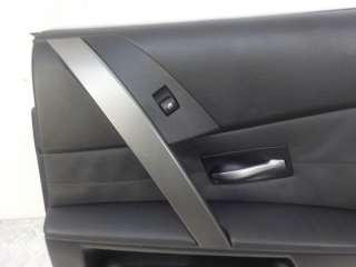 Обшивка двери задней правой BMW 5 E60/E61 2003г.  - Фото 3