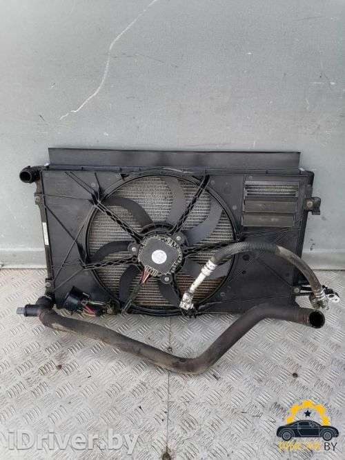 Вентилятор радиатора Volkswagen Caddy 3 2008г. 1K0959455DM - Фото 1