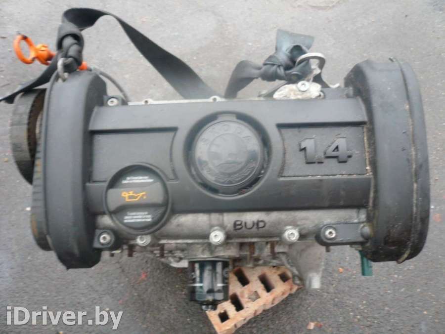 Двигатель  Skoda Roomster 1.4 i Бензин, 2008г. BUD  - Фото 6