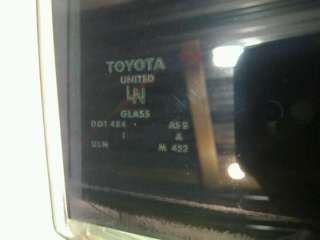 стекло двери Toyota Camry XV30 2003г. 68113-33100,  68113-33140 - Фото 3