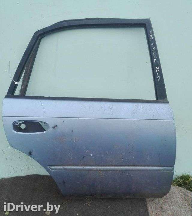 Стекло двери задней правой Toyota Corolla E100 1995г.  - Фото 1