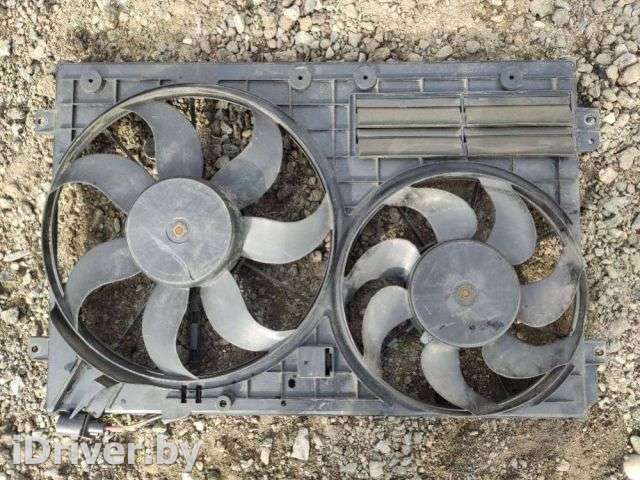 Вентилятора радиатора Skoda Yeti 2010г.  - Фото 1
