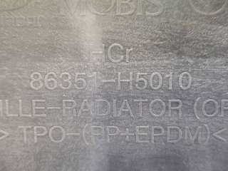 решетка радиатора Hyundai Solaris 2 2017г. 86350H5010, 86351H5010 - Фото 16