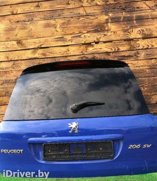 Крышка багажника (дверь 3-5) Peugeot 206 1 2001г.  - Фото 1