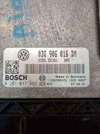 Блок управления двигателем Volkswagen Caddy 1 2008г. 03G906016DM, 0281011882 - Фото 6