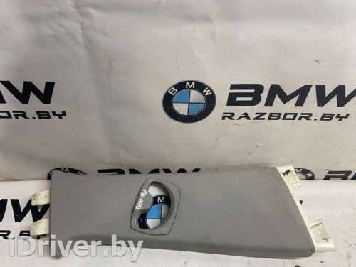 Обшивка стойки центральной правой (накладка) BMW 3 E90/E91/E92/E93 2009г. 7058336, 51437058336 - Фото 1