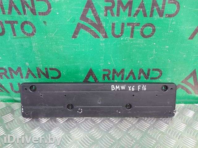 Площадка номерного знака BMW X6 F16 2014г. 51117319791 - Фото 1
