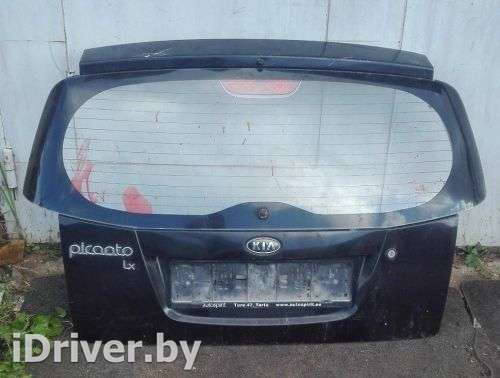 Крышка багажника (дверь 3-5) Kia Picanto 1 2006г.  - Фото 1