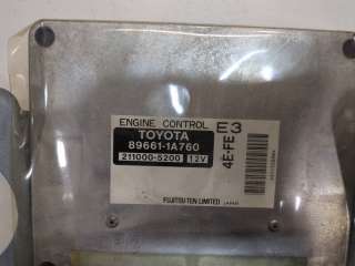 Блок управления двигателем Toyota Corolla E110 1999г. 896611a760 - Фото 4