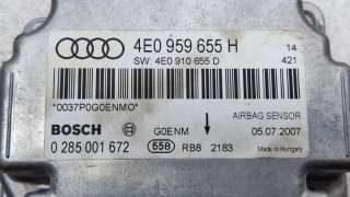 Блок управления AIR BAG Audi A8 D3 (S8) 2007г. 4E0959655H, 0285001672 - Фото 3