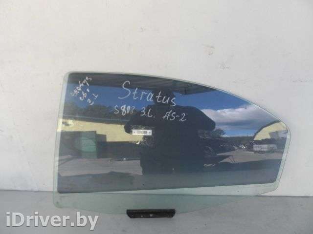 Стекло двери задней левой Dodge Stratus 1 2002г.  - Фото 1