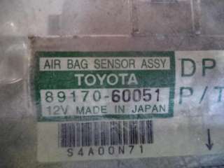 Блок управления подушек безопасности Toyota Land Cruiser 100 2003г. 8917060051 - Фото 3