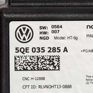 Прочая запчасть Volkswagen Golf 7 2014г. 5QE035285A , art460085 - Фото 2