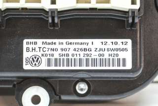 Блок управления печки/климат-контроля Volkswagen Scirocco 2013г. 7N0907426BG, 5HB011292 , art1929389 - Фото 6