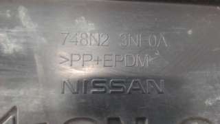 Защита днища, запаски, КПП, подвески Nissan Leaf 1 2011г. 748N23NF0A - Фото 3