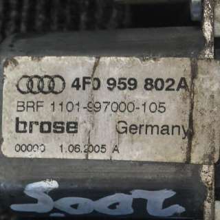 Моторчик стеклоподъемника задний правый Audi A6 C6 (S6,RS6) 2005г. 4F0959802A , art81329 - Фото 3