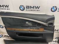 Обшивка двери передней правой (дверная карта) BMW 7 E65/E66 2008г.  - Фото 2