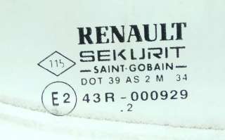Стекло двери передней правой Renault Clio 2 2000г. 43R-000929 - Фото 2