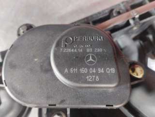 Коллектор впускной Mercedes C W203 2003г. A6110903637, A6111500494 - Фото 6