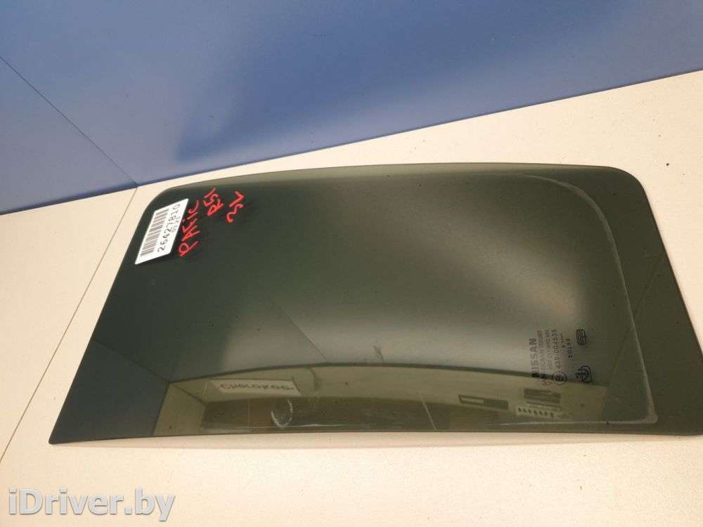 Стекло двери задней левой Nissan Pathfinder 3 2006г. 82263EB33A  - Фото 1