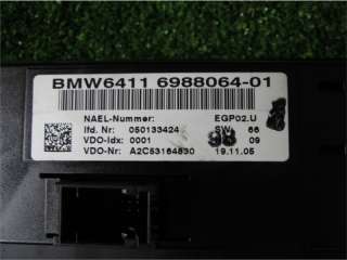 Блок управления печки/климат-контро BMW 3 E90/E91/E92/E93 2006г.  - Фото 3