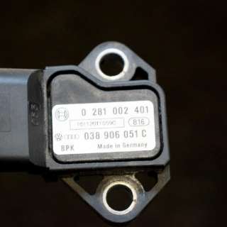 Датчик давления выхлопных газов Audi A1 2010г. 0281002401, 038906051C , art226264 - Фото 4