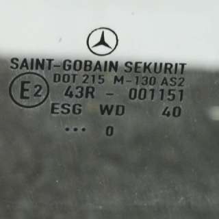 Стекло двери передней левой Mercedes CLC 2010г. 43R-001151D0T215M130AS2 , art308472 - Фото 6