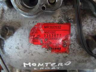 Компрессор кондиционера Mitsubishi Montero 3 2001г. MR360532 - Фото 3