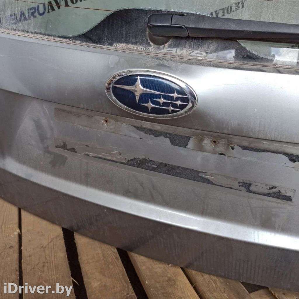 Крышка багажника (дверь 3-5) Subaru Forester SH 2010г.   - Фото 4