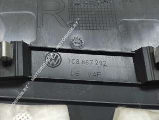 Обшивка стойки центральной правой Volkswagen Passat CC 2008г. 3C8867292 - Фото 9