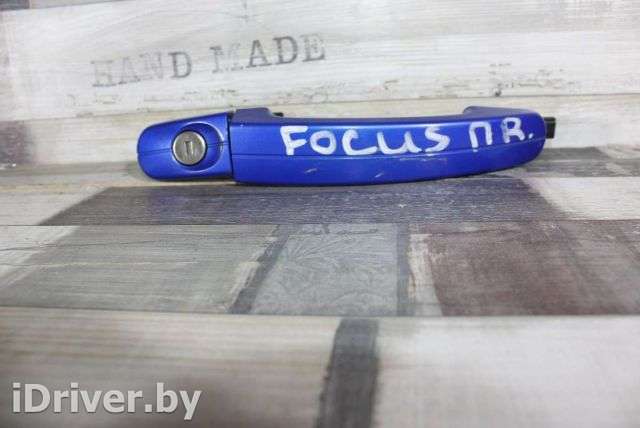Ручка наружная передняя правая Ford Focus 3 2013г.  - Фото 1