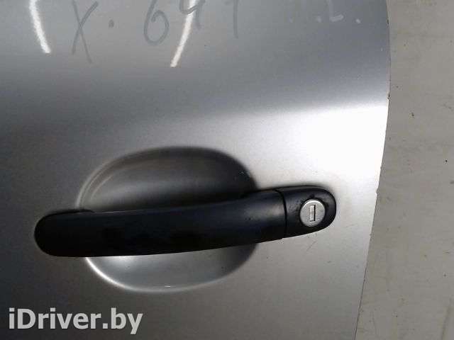 ручка боковой двери наружная перед лев Skoda Octavia A4 2002г.  - Фото 1