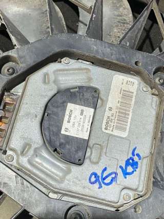 Вентилятор радиатора Volkswagen Sharan 1 restailing 2003г.  - Фото 3