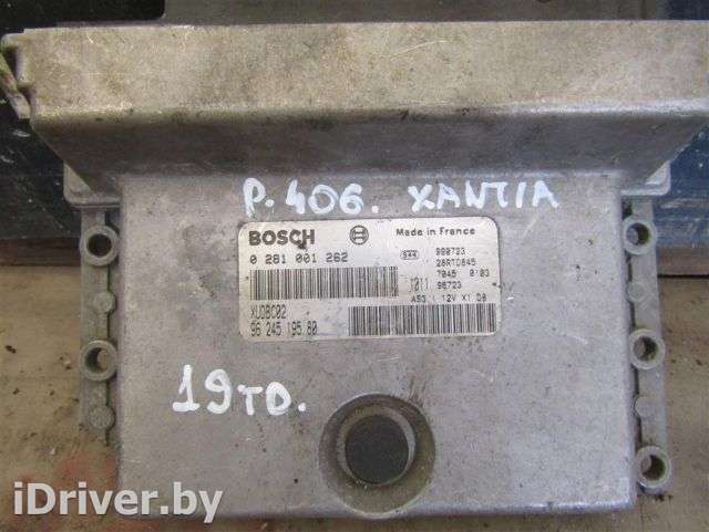 Блок управления двигателем Peugeot 406 2004г. 9624519580 - Фото 1
