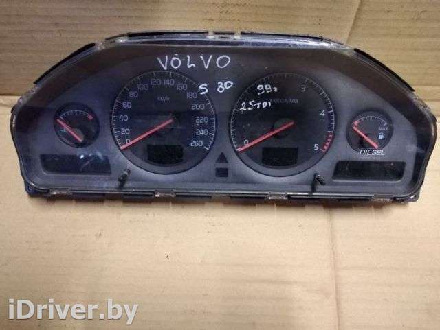Щиток приборов (приборная панель) Volvo S80 1 1999г.  - Фото 1