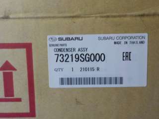 73219SG000 Радиатор кондиционера (конденсер) Subaru Forester SJ Арт 00001283241, вид 9