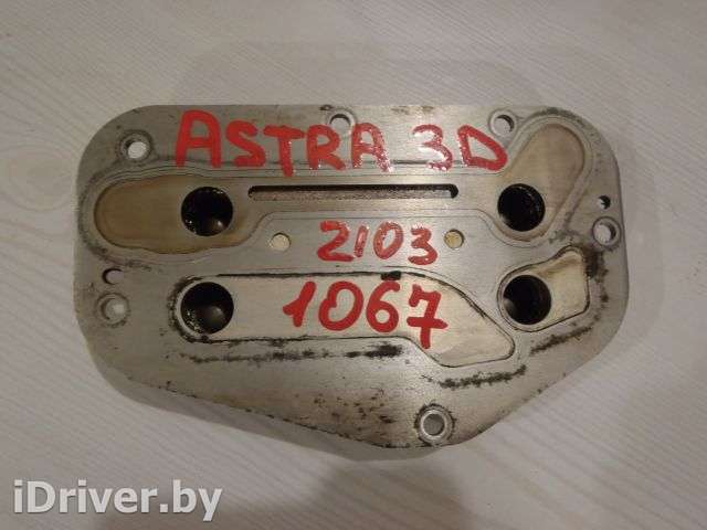 Радиатор масляный Opel Astra H 2004г. 55571687 - Фото 1