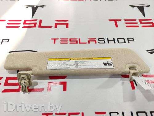 Козырек солнцезащитный левый Tesla model S 2015г. 1050619-00-A,1002480-01-B,1002479-00-D - Фото 1