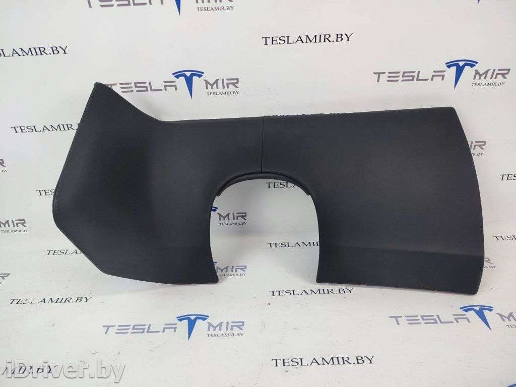 Накладка декоративная под руль (кожух защита) Tesla model S 2017г. 1007013-00,1007010-00,1002405-1  - Фото 1