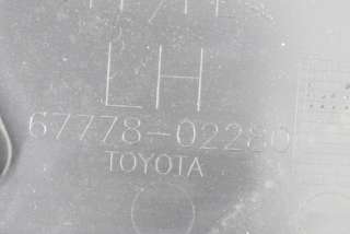 Обшивка двери передней левой (дверная карта) Toyota ist 2014г. 67778-02280, 67606-02090 , art698076 - Фото 4