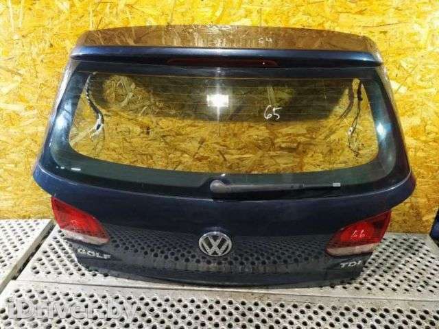 Крышка багажника (дверь 3-5) Volkswagen Golf 6 2010г.  - Фото 1