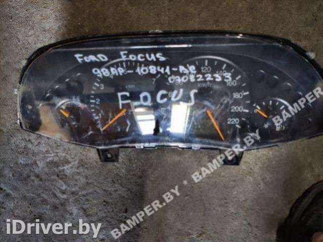 Щиток приборов (приборная панель) Ford Focus 1 1998г. 98ap10841bc - Фото 1
