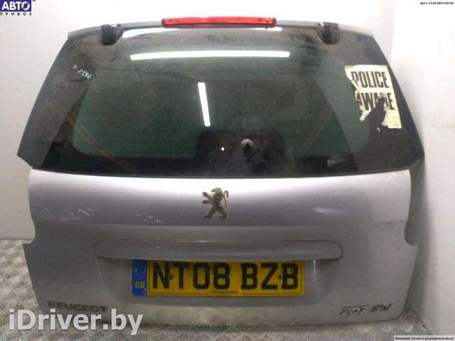 Крышка багажника (дверь задняя) Peugeot 207 2008г. 00008701Y0, 00008701Y0 - Фото 1