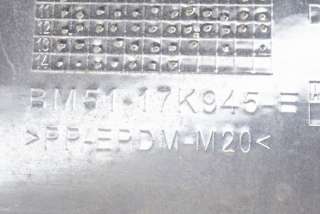 Заглушка (решетка) в бампер передний Ford Focus 3 restailing 2014г. BM51-17K945-E , art745545 - Фото 3