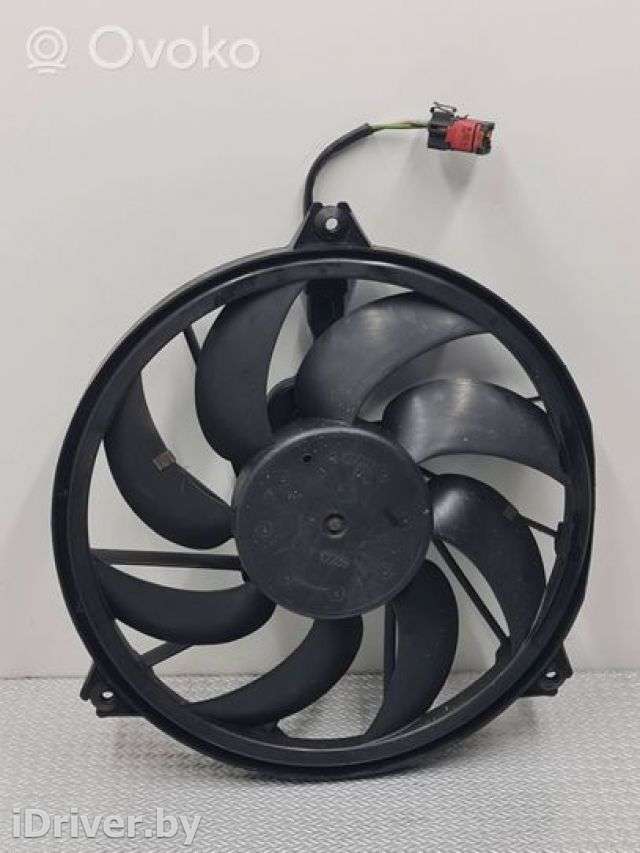 Вентилятор радиатора Peugeot 206 1 2005г. 9643386780 , artTDR3258 - Фото 1
