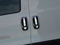 Peugeot Bipper Накладки на дверные ручки (нерж.) 5-дверн. 10 шт. Peugeot Bipper 2008г. 01-5720044 - Фото 4