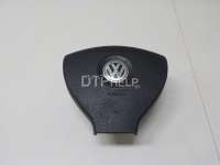 Подушка безопасности в рулевое колесо Volkswagen Touran 1 2004г. 5N0880201C1QB - Фото 3