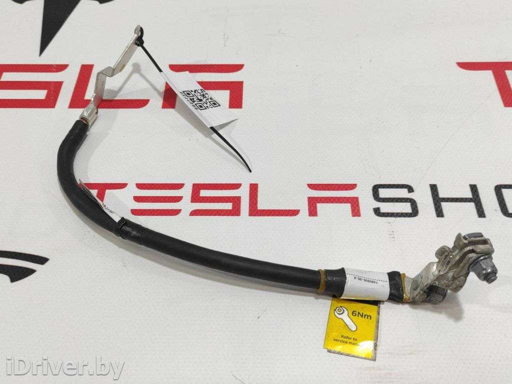 Клемма аккумулятора минус Tesla model 3 2020г. 1068768-00-E  - Фото 1